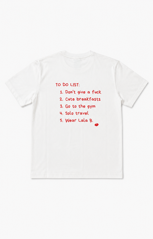 To Do List Tee