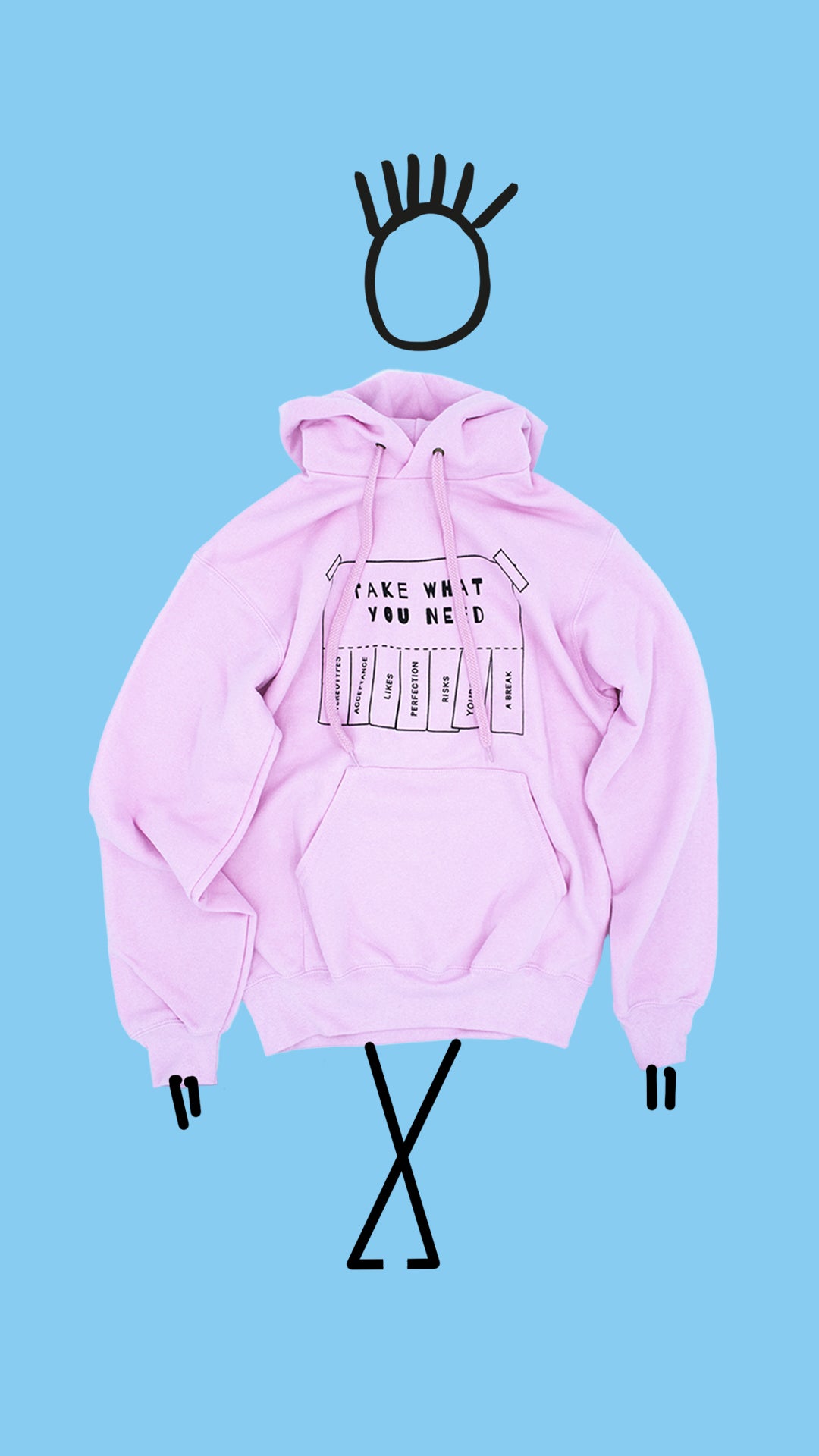 "Take What You need" sweatshirt