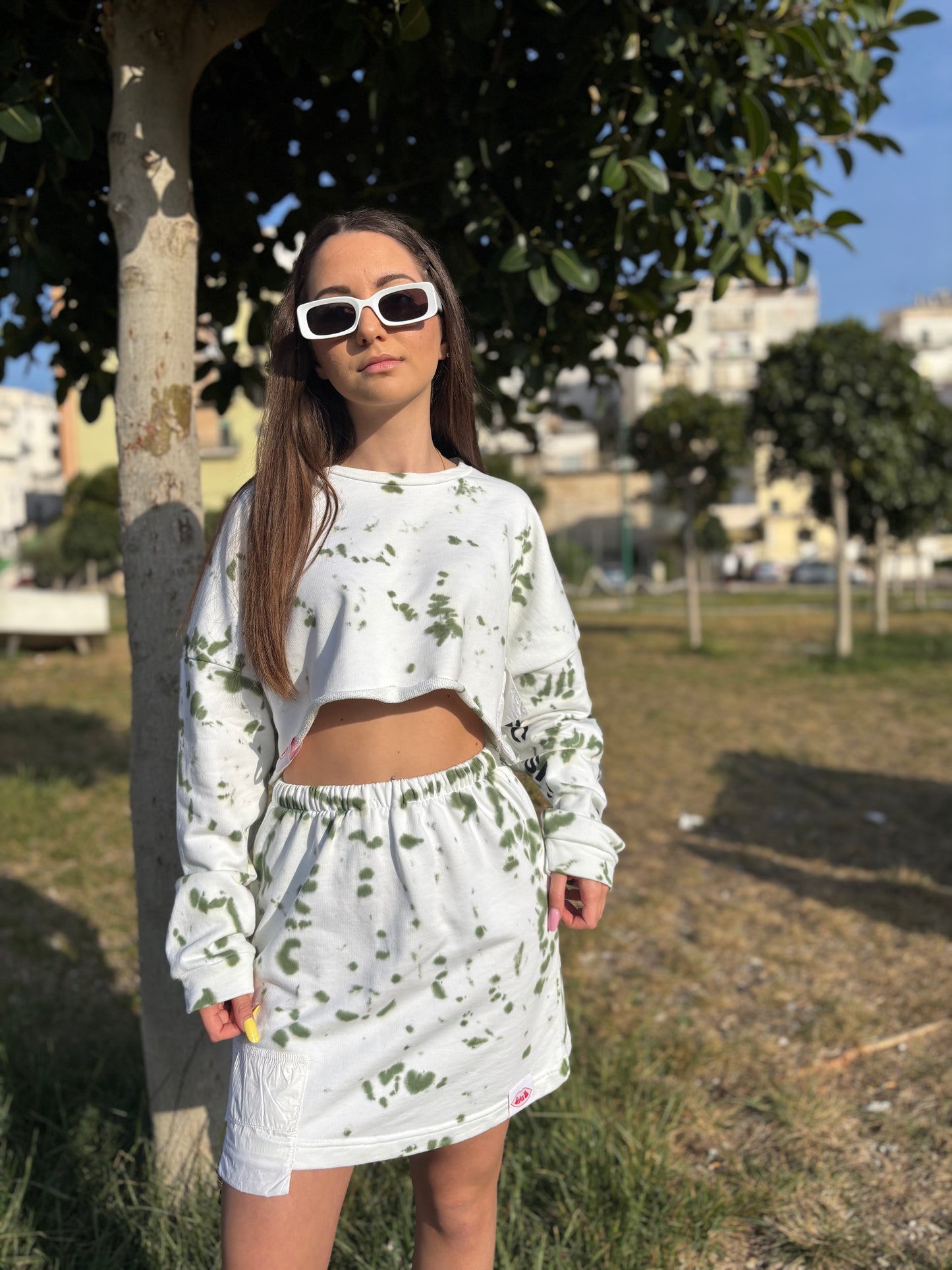 "Green Jungle" Coord-Set